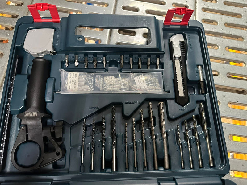 Bosch GSB10RE Professional Impact Drill Set with Hand Tools and Accessories | Model : B-GSB10RE Impact Drill BOSCH 