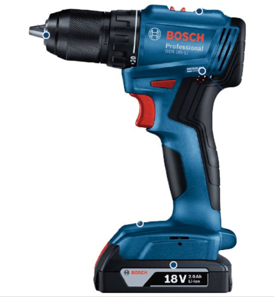 Bosch GSR185LI Professional Cordless Drill Driver Model B