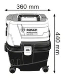 BOSCH Hazard-free Wet & Dry Vacuum Cleaner with Automatic Start-Stop Power Socket System | Model : B-GAS15PS Wet & Dry Vacuum Cleaner BOSCH 