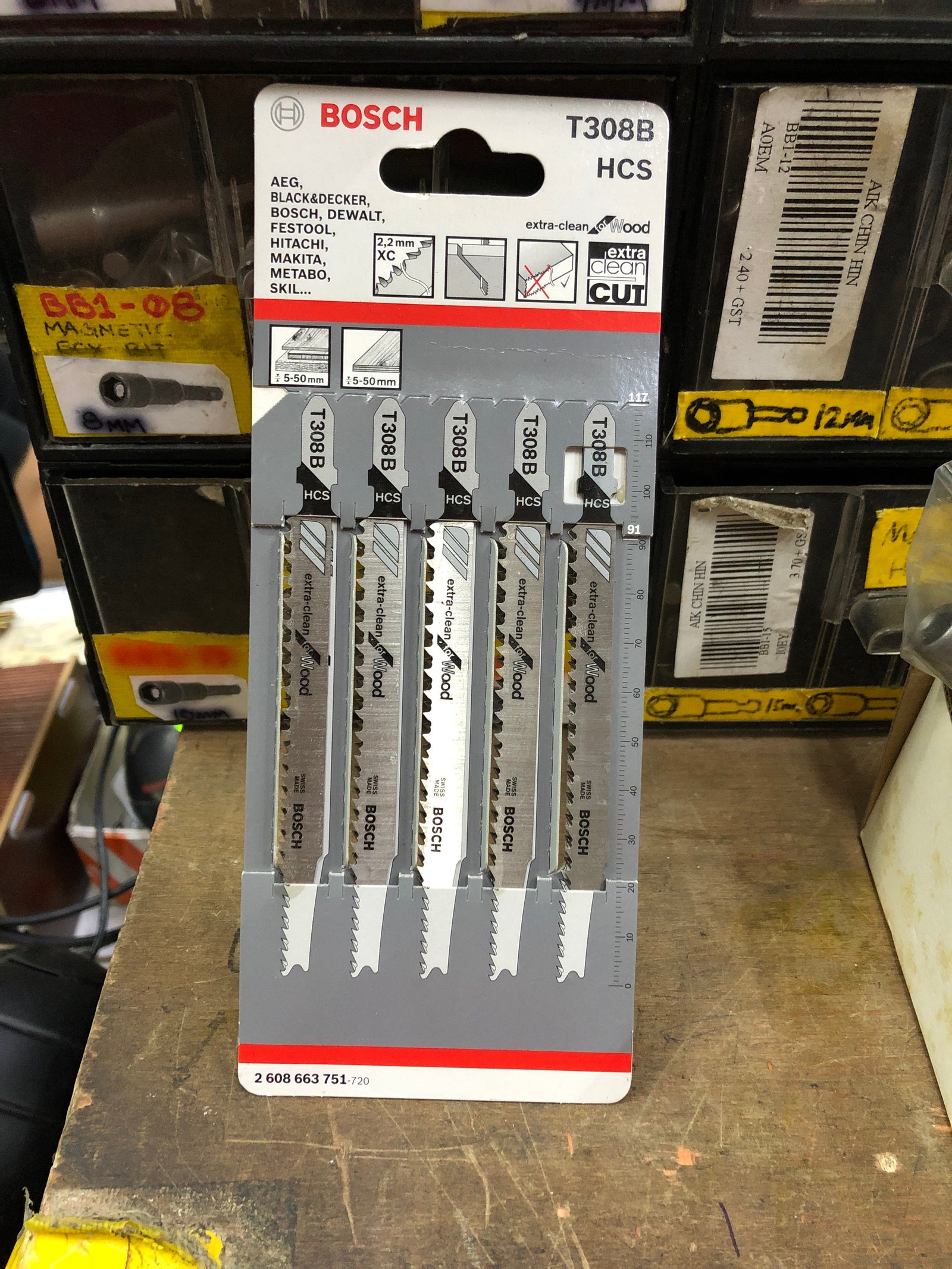 Bosch Jig Saw Blade Model T308B