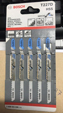 Bosch T227D HSS Jig Saw Blade Designed for Aluminium | Model : T227D Jig Saw Blade BOSCH 