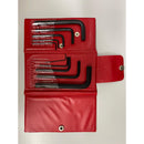 Brain Wallet Hex Key Set (10pc/inch or mm) | Model : B3317 or B3318 Hex Key Brain (10PC/MM)(1.5MM-10.0MM) 