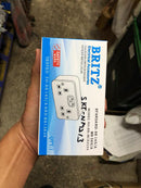 BRITZ 2x13A Double Steel Metal Socket | Model : SKT-NM213 Neiken/Britz 