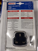 BRITZ RCD(ELCB) Adaptor 10mA RCD08 White/RCD11 Black | Model : RCD-B08 ELCB Britz 