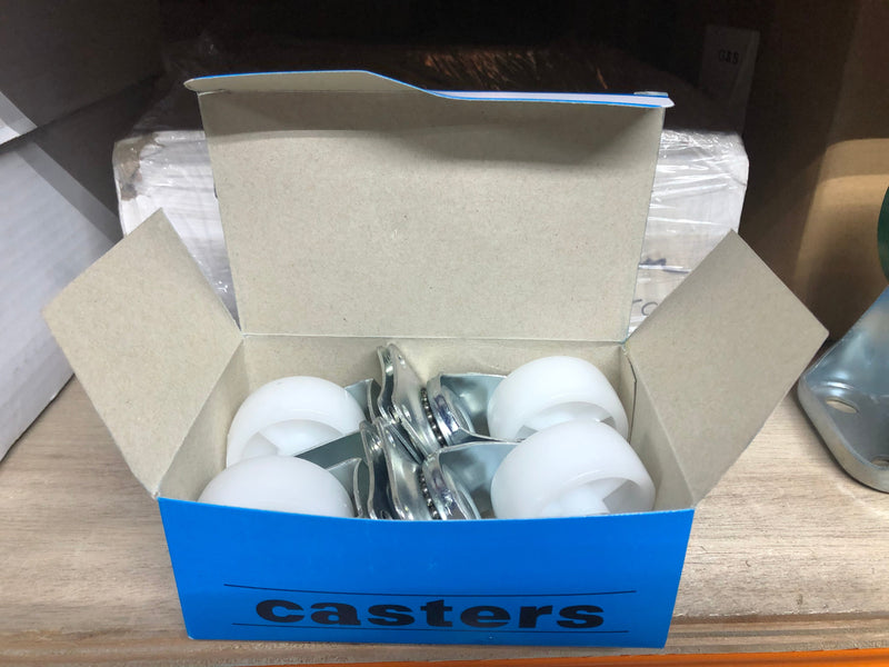 Casters 2‚Äù White Nylon Castor Wheel Swivel Type | Model : C-N050S Castor Wheel Casters 