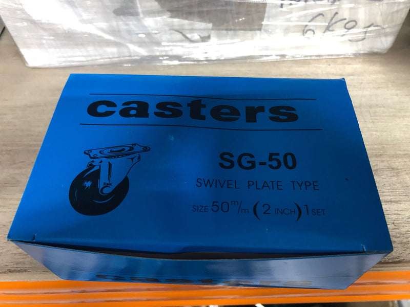 Casters 2‚Äù White Nylon Castor Wheel Swivel Type | Model : C-N050S Castor Wheel Casters 