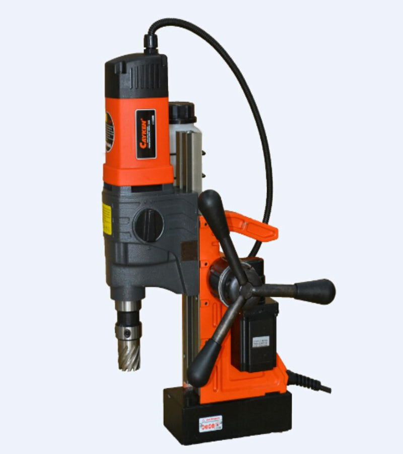 Cayken 80mm Automatic Magnetic Drill with Auto Feeding | Model : MD-KCY-80/3QE - Aikchinhin