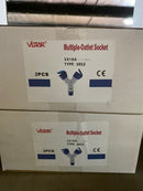 CEE 2Way 16A Outlet Socket (1012) | Model : CEE-2WAY Socket CEE 