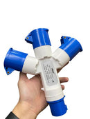 CEE 3way 16A Outlet Socket (1013) | Model : CEE-3WAY Socket Aiko 