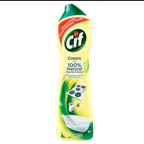 CIF Cream Multi-Surface Cleaner 500ml (Lemon) | Model : ACI-CLM Cif 