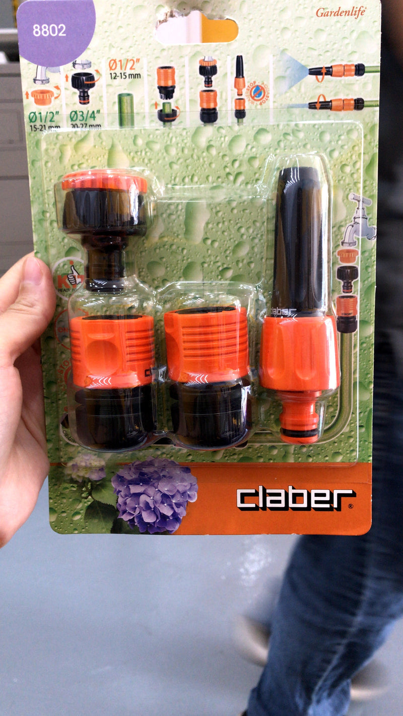 Claber Jet Spray 1/2" Set | Model : CLABER-8802 Jet Spray Set Claber 