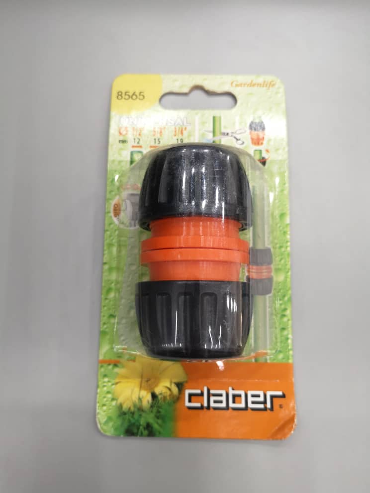 CLABER Universal Hose Mender 1/2"-5/8"-3/4" | Model : CLABER-8565 Hose Mender Claber 