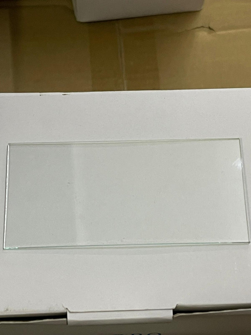 Clear 4"X2" Glass Welding (100Pc/Pkt) | Model : GLASS-C Clear glass Aiko 