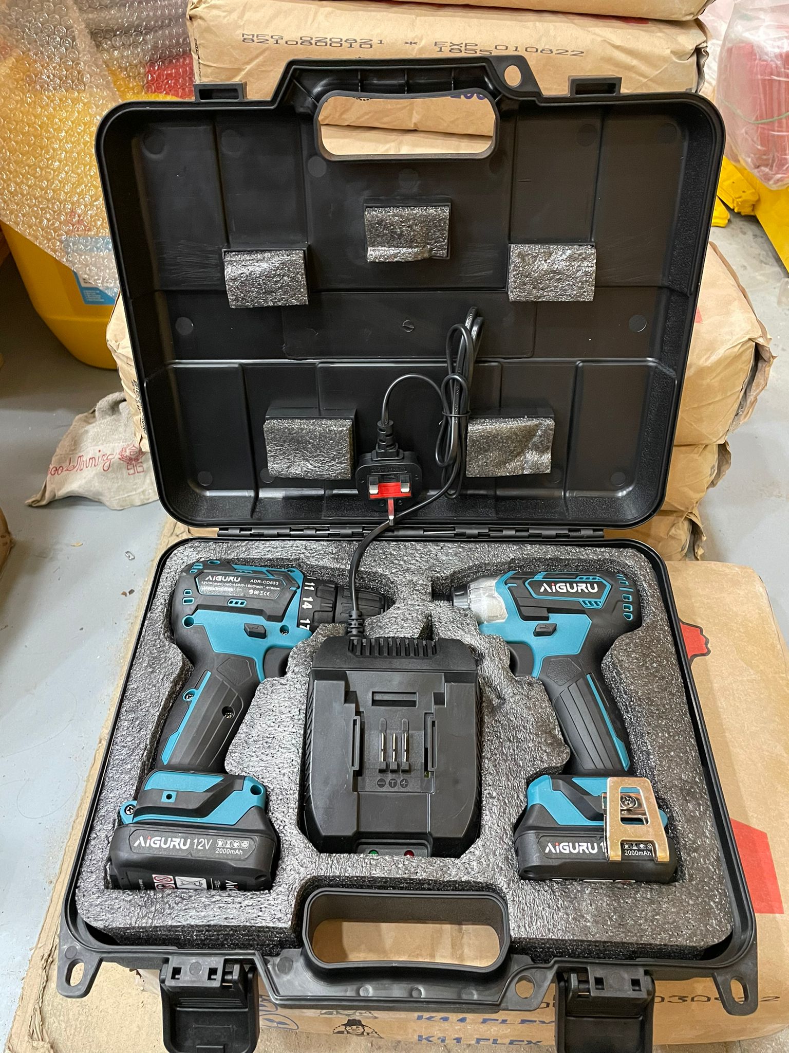 Combo Set 12v Aiguru EC333+ET111 Drill