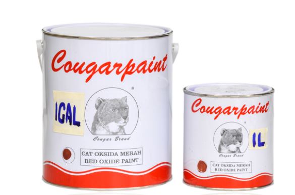 Cougar Red Oxide Primer Metal Paint | Model : P-RO-0 Paint Cougar 