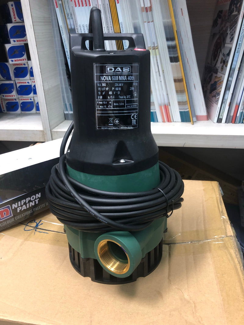 DAB 0.75Hp Drainage and Waste water Submersible Pump