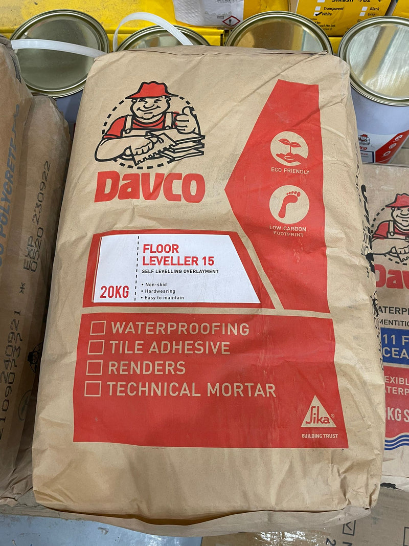 Davco Floor Leveller No.15 20kg | Model : DAVCO-FL15 Tile Adhesive Davco 