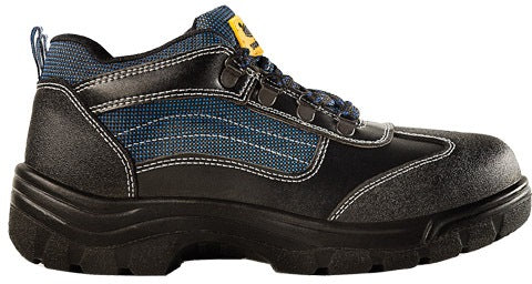 D&D Blue Ankle Cut & Laced Premier Safety Shoe | Model : 8818 | UK Sizes : #4, #5, #6, #7, #8, #9, #10, #11
