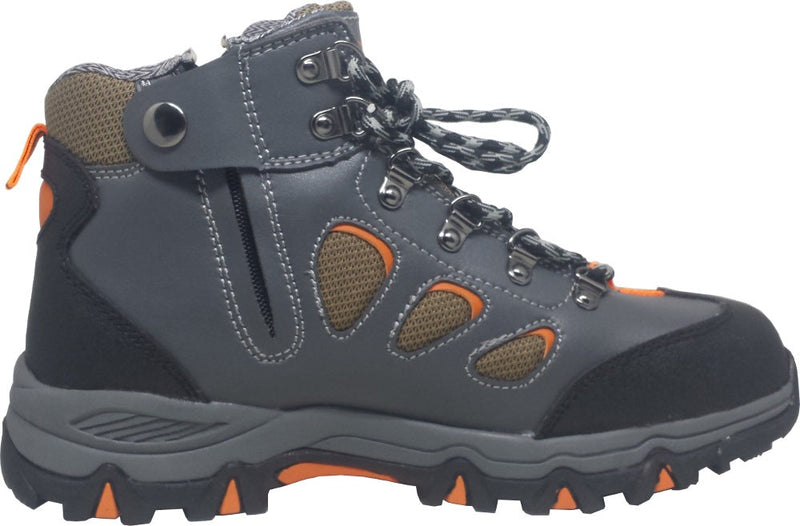 D&D Mid Cut & Laced + Zip up Sport Safety Shoe | Model : 8868 | UK Sizes : #5, #6, #7, #8, #9, #10