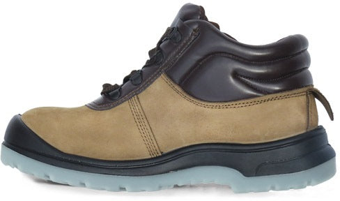 D&D Tanned Mid Cut & Laced Weather proof Safety Shoe | Model : 9868 | UK Sizes : #4, #5, #6, #7, #8, #9, #10, #11