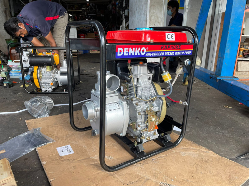 Denko 3" Diesel Water Pump With Electric Start | Model : KDP30XE Diesel Water Pump Denko 