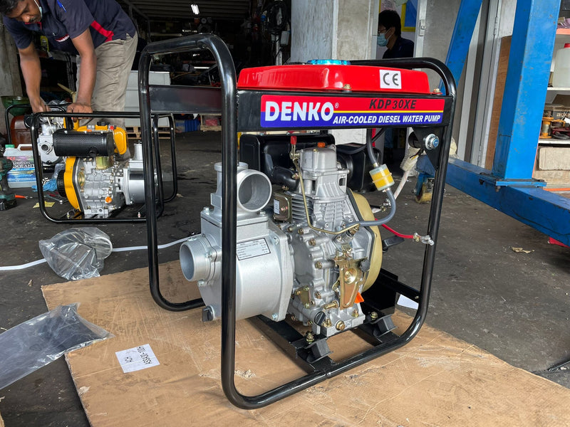 Denko 3" Diesel Water Pump With Electric Start | Model : KDP30XE Diesel Water Pump Denko 