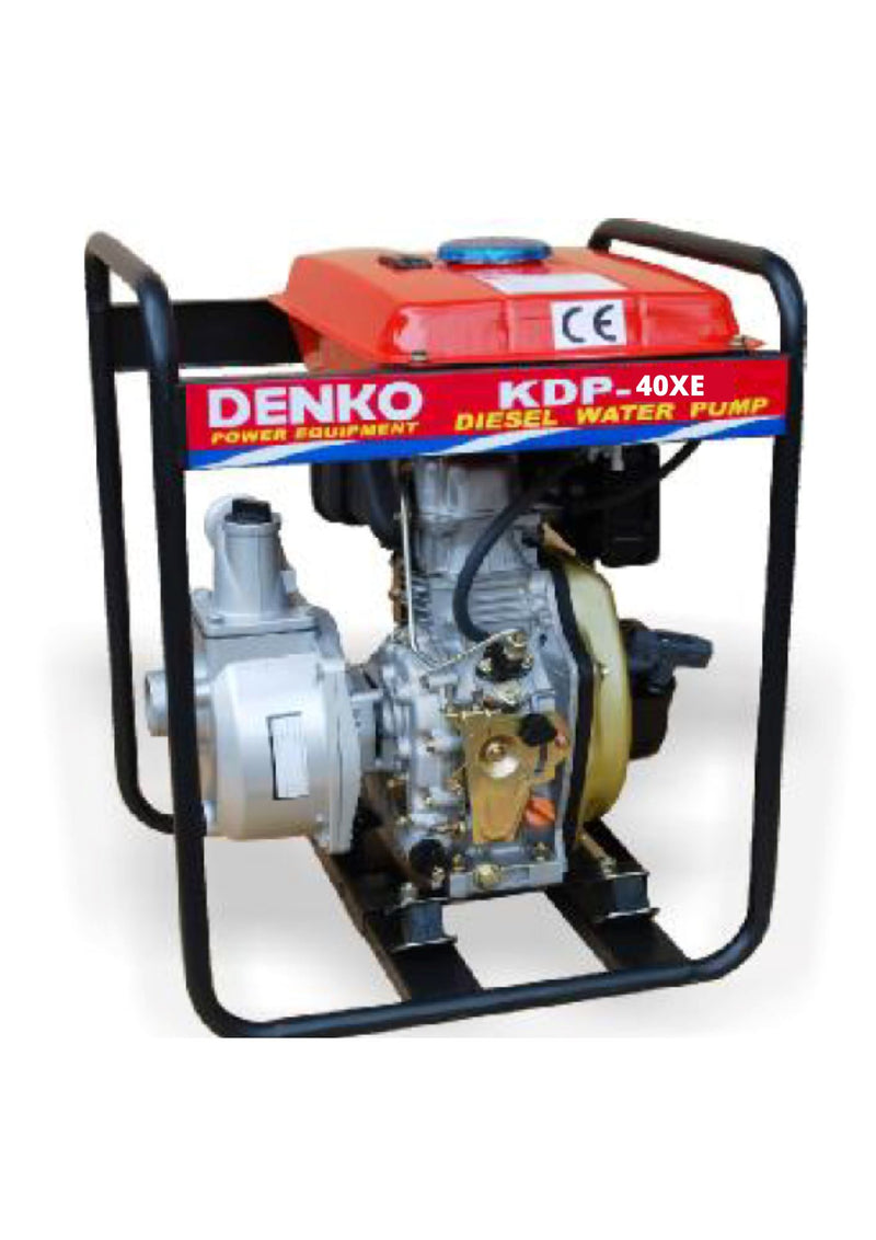 Denko 4" Diesel Water Pump Come with Battery | Model : KDP40XE Denko 