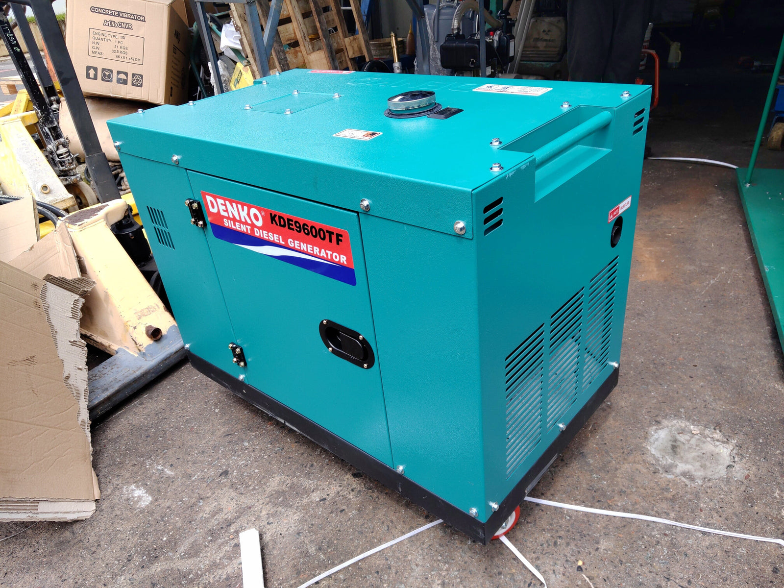 Denko 6Kva Diesel Generator with Electric Start (Comes With Battery)