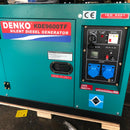 Denko 6.3 Kva Diesel Generator with Electric Start | Model : KDE9600TF Diesel Generator Denko 