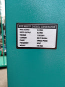 Denko 6.3 Kva Diesel Generator with Electric Start | Model : KDE9600TF Diesel Generator Denko 