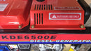 Denko Diesel Generator 5.0 kW with NS40 Battery | Model : KDE6500E-DENKO Diesel Generator DENKO 