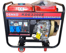 Denko Diesel Generator Kde3300E 3.0 kW 230V 50Hz Without Battery | Model : KDE3300E Diesel Generator Denko 