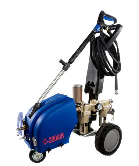 Densin C-200AIR Blue line series - Pneumatic high pressure water blasters | Model : C200AIR High Pressure Washer Densin 