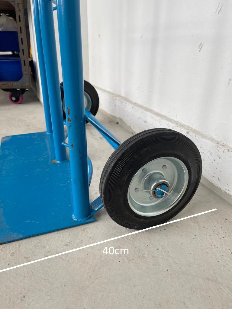 DF Double Gas Cylinder Trolley (Blue) | Model : TRL-DF2 Trolley Aiko 