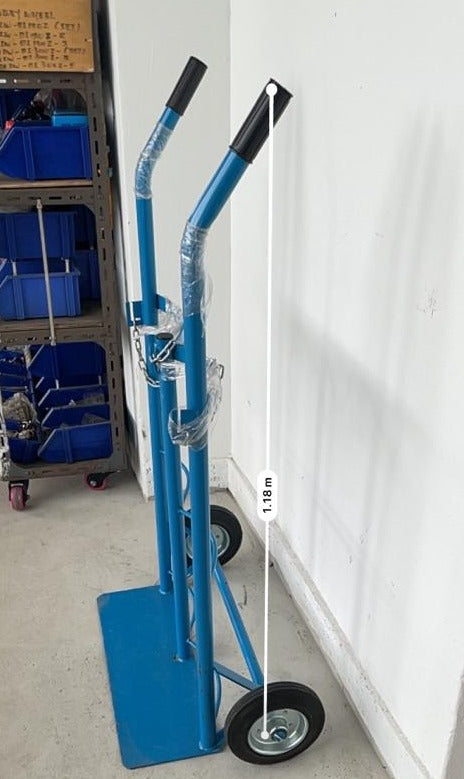 DF Double Gas Cylinder Trolley (Blue) | Model : TRL-DF2 Trolley Aiko 