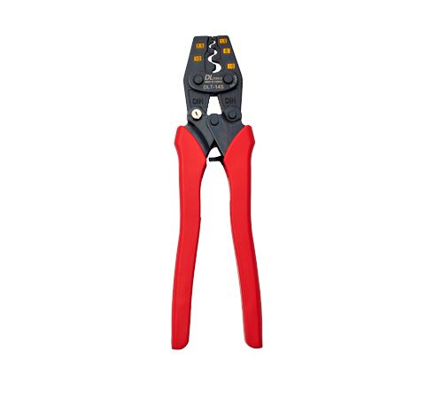DL Tools 14mm Ratchet Crimping Tool for Non-Insulated Terminal | Model : CT2-DLT-14S (DLT-14S) Ratchet Crimping Tool DL Tools 