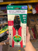 DL Tools 6mm2 Ratchet Crimping Tool for Non-Insulated Terminal | Model : CT2-DLT-6S (DLT-6S) Ratchet Crimping Tool DL Tools 