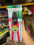 DL Tools 8mm2 Ratchet Crimping Tool for Non-Insulated Terminal | Model : CT2-DLT-8S (DLT-8S) Ratchet Crimping Tool DL Tools 