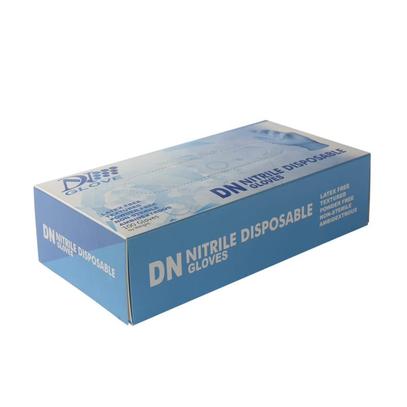 DN Disposable Blue Nitrile Glove | Model: GLOVE-DN Nitrile Glove DN 