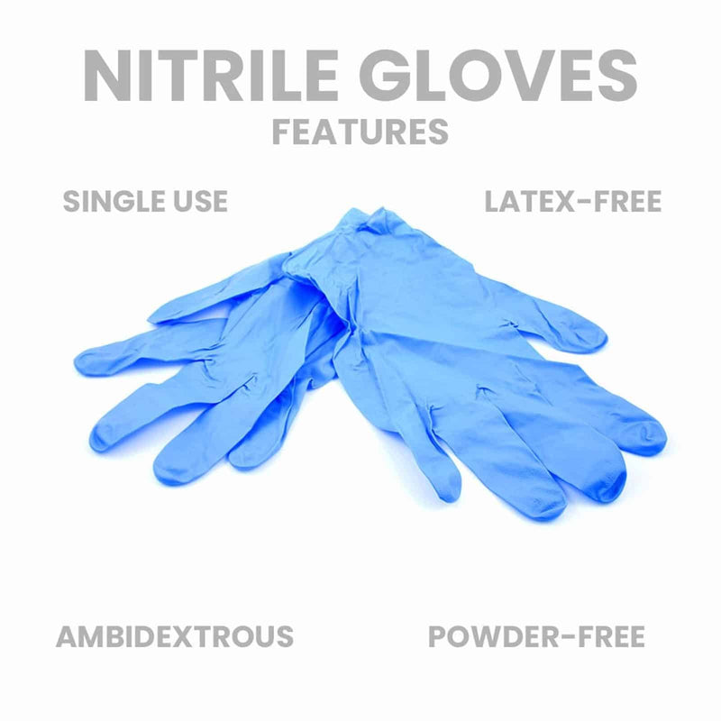 DN Disposable Blue Nitrile Glove | Model: GLOVE-DN Nitrile Glove DN 