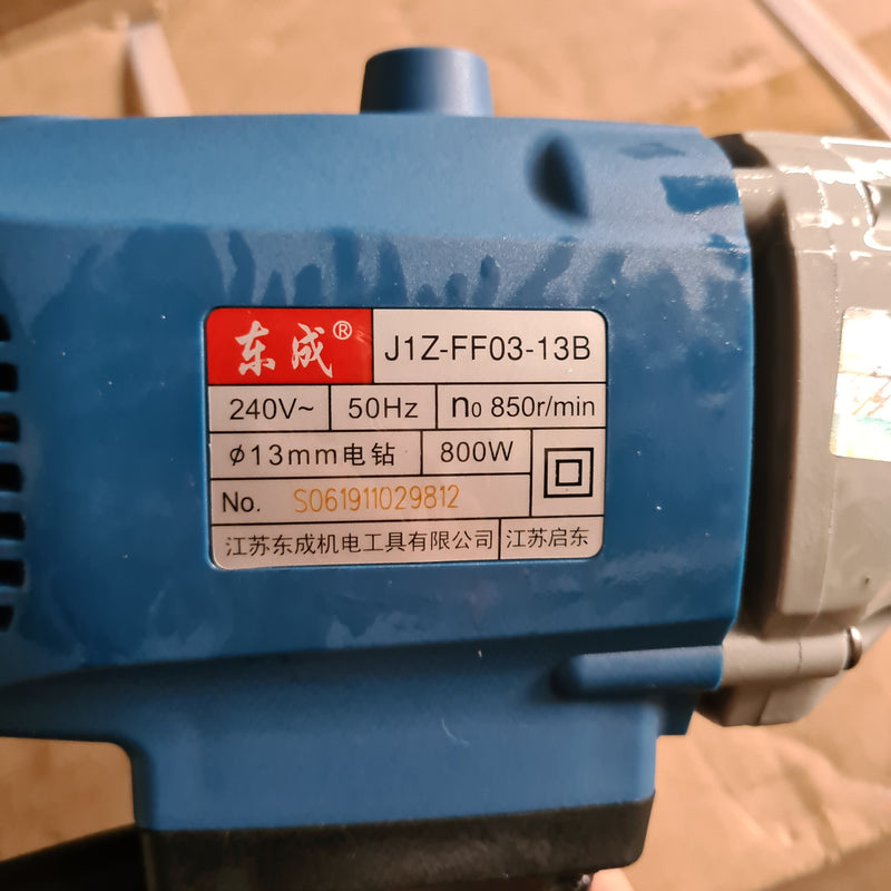 Dong Cheng 13mm (1/2") Electric Drill (NO WARRANTY)| Model : D-J1ZFF0313B Drill Dong Cheng 