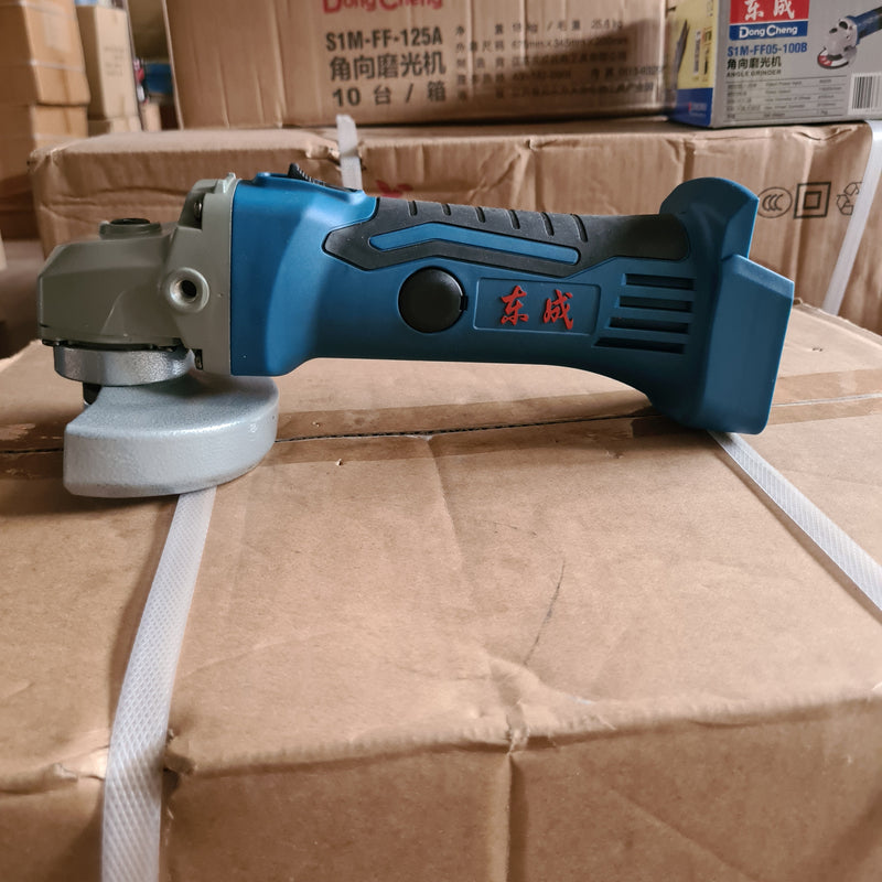 Dong Cheng 18V 4" (100mm) Cordless Angle Grinder (Grinding Machine) (NO WARRANTY) | Model : D-DCSM100E | Type E Cordless Angle Grinder Dong Cheng 