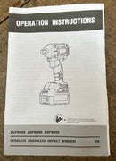 Dong Cheng 20v Cordless Brushless Impact Wrench (No Warranty) | Model: D-DCPB488-BM Cordless Impact Wrench AikChinHin 