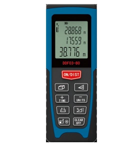 Dong Cheng 80m Laser Distance Meter (Measure) (NO WARRANTY) | Model : DFF03-80 Laser Distance Measure Dong Cheng 