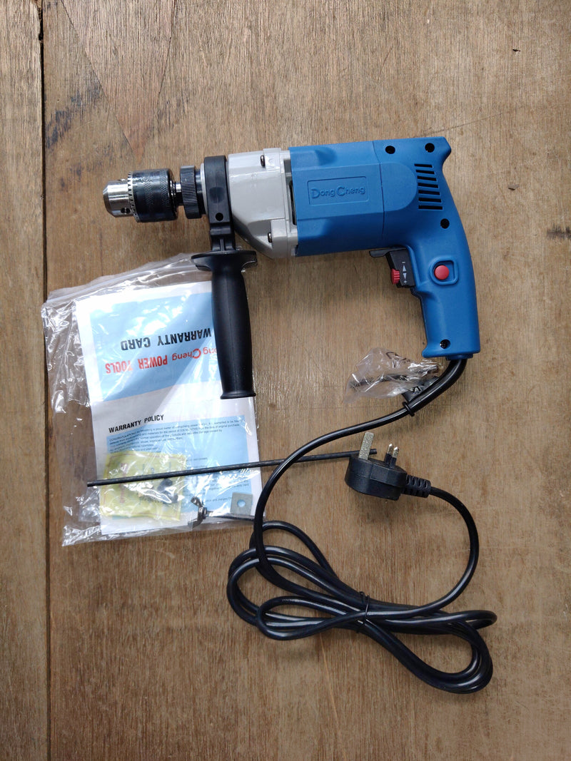 DONGCHENG 500w 13mm (1/2") Electric Impact Drill (Reversed) (No Warranty) | Model: D-J1ZFF0313 Impact Drill DONGCHENG 