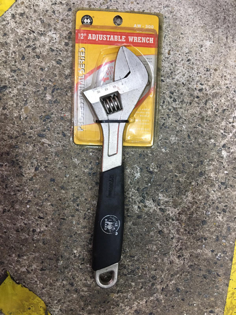 Double Ace Adjustable Wrench 12" | Model : ADJ-DA12 (AW-300) Adjustable Wrench Double Ace 
