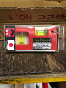 Ebisu Diamond 10cm (4‚Äù) Yellow Aluminium Super Level | Model : ED-10HLMR Magnetic Level Ebisu Diamond 
