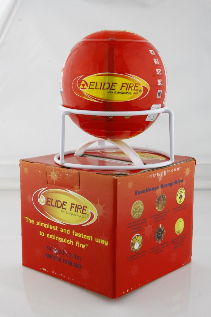Elide Fire Extinguishing Ball | Sizes (Dia.) : 4" (400g) or 6" (1.3kg) - Aikchinhin