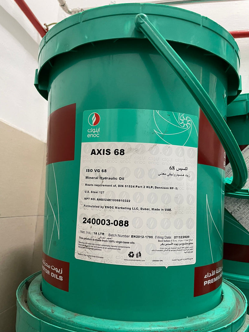 Enoc Axis 68 Hydraulic Oil 18L