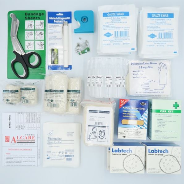 First Aid Box Contentsd First Aid Box B with Contents (MOM Recommended) | Model : FAB-B